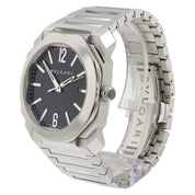 Bvlgari Octo Black Dial Stainless Steel 41mm Automatic Movement Mens Watch BG041