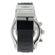 Breitling Chronomat Stainless Steel Black Dial 44mm Automatic Mens Watch AB0420