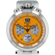 NEW 2025 Bovet Sportster Saguaro Steel Orange Dial 46mm Automatic Mens SP0475