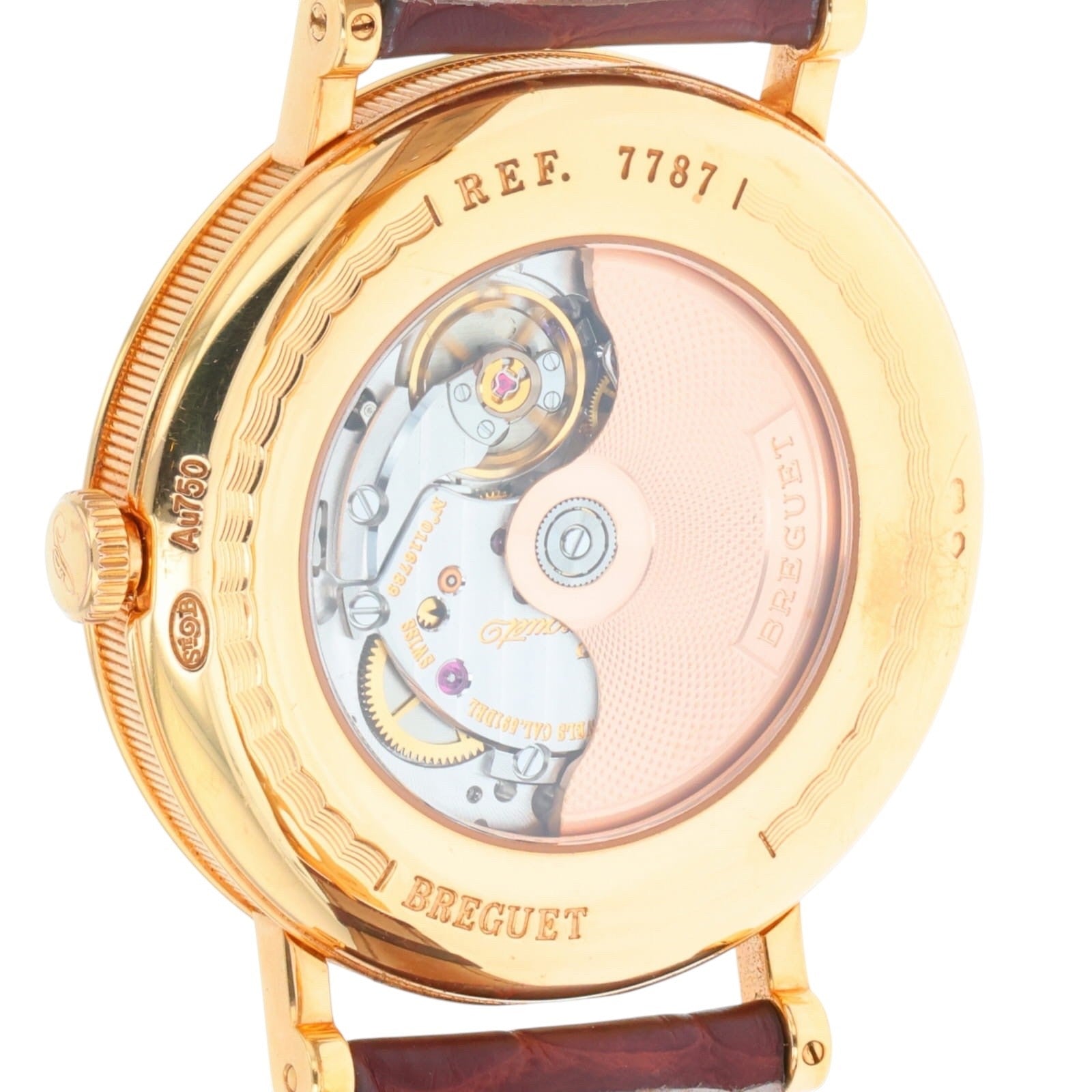 Breguet Classique 18k Rose Gold Silver Dial 39mm Automatic Men’s Watch 7687BR