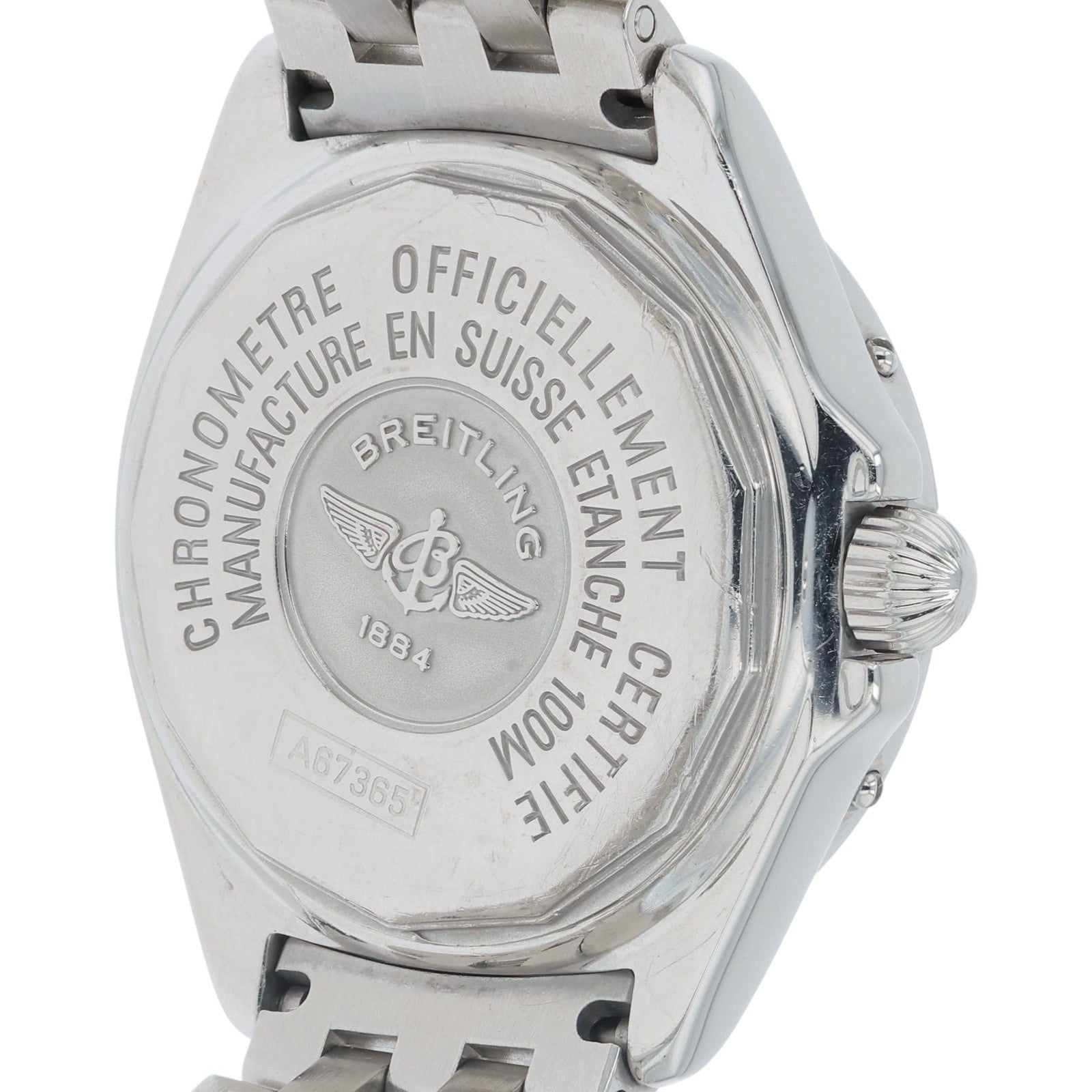 Breitling B Class Diamond Steel Mother Of Pearl Dial 31mm Quartz Women’s A67365