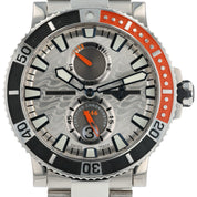 Ulysse Nardin Maxi Marine Stainless Steel Silver Dial 45mm Automatic Mens 263-90