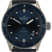Blancpain Fifty Fathoms Ceramic Blue Dial 43.6mm Automatic Men’s Watch 5000 0240