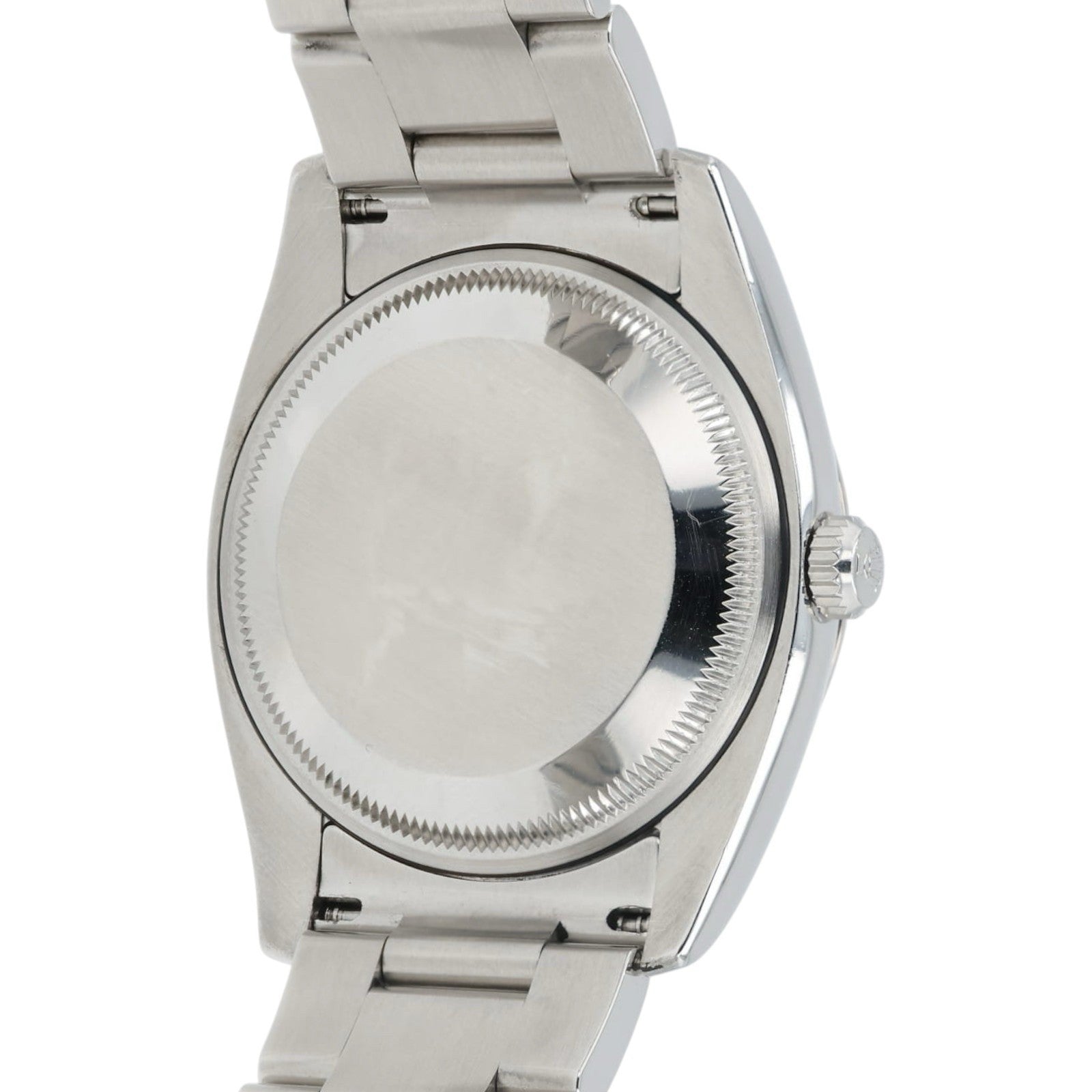 Rolex Oyster Perpetual Date White Dial Steel 34mm Automatic Men’s Watch 115234