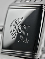 Jaeger-LeCoultre Reverso Gran Sport Ref 290.8.60 27mm X 36mm Black Dial Engraved