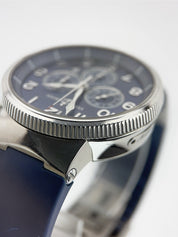 Ulysse Nardin Chronograph Steel Blue Dial 43mm Automatic Men's Watch 1503-150