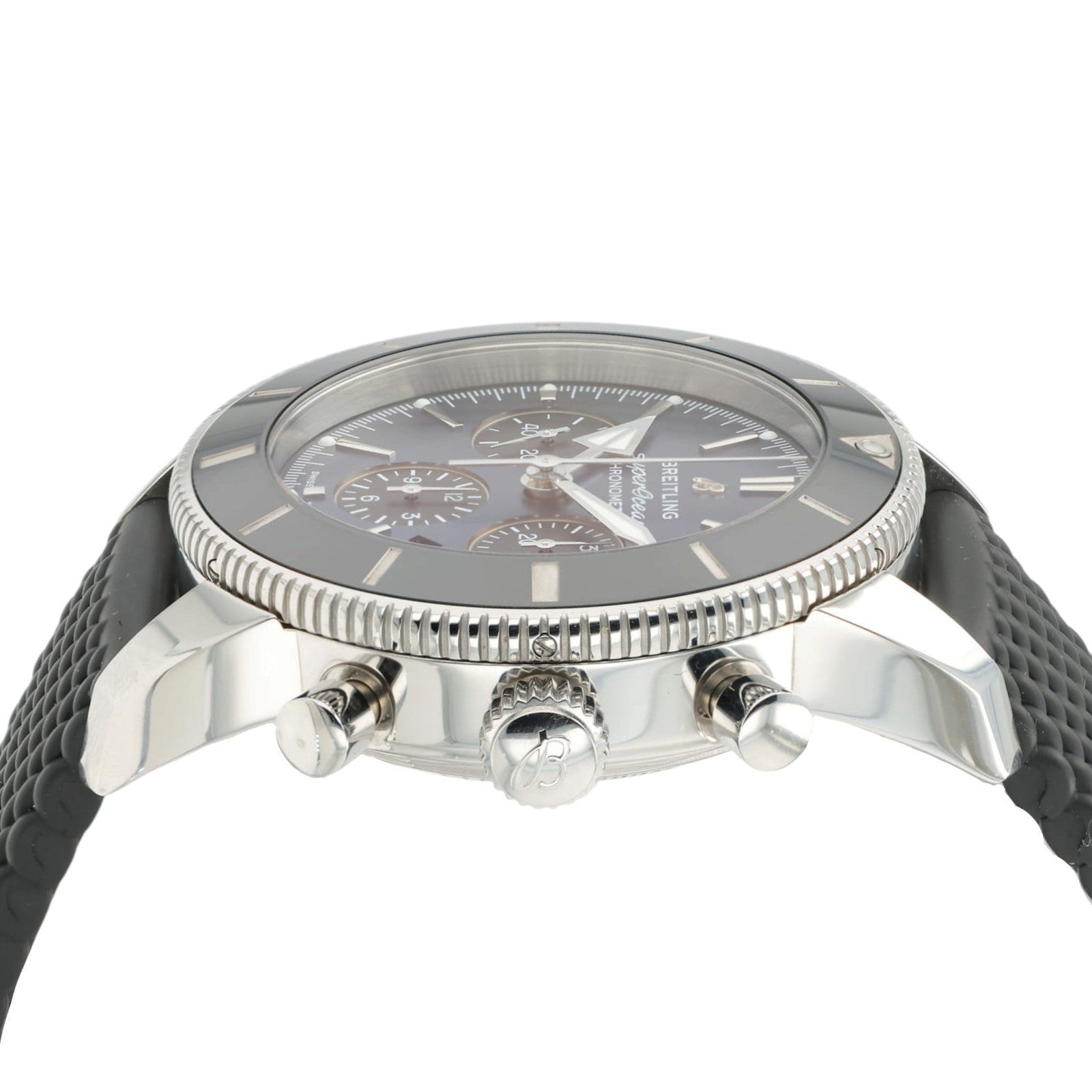 Breitling SuperOcean Blue Dial Stainless Steel 44mm Automatic Mens Watch AB0162