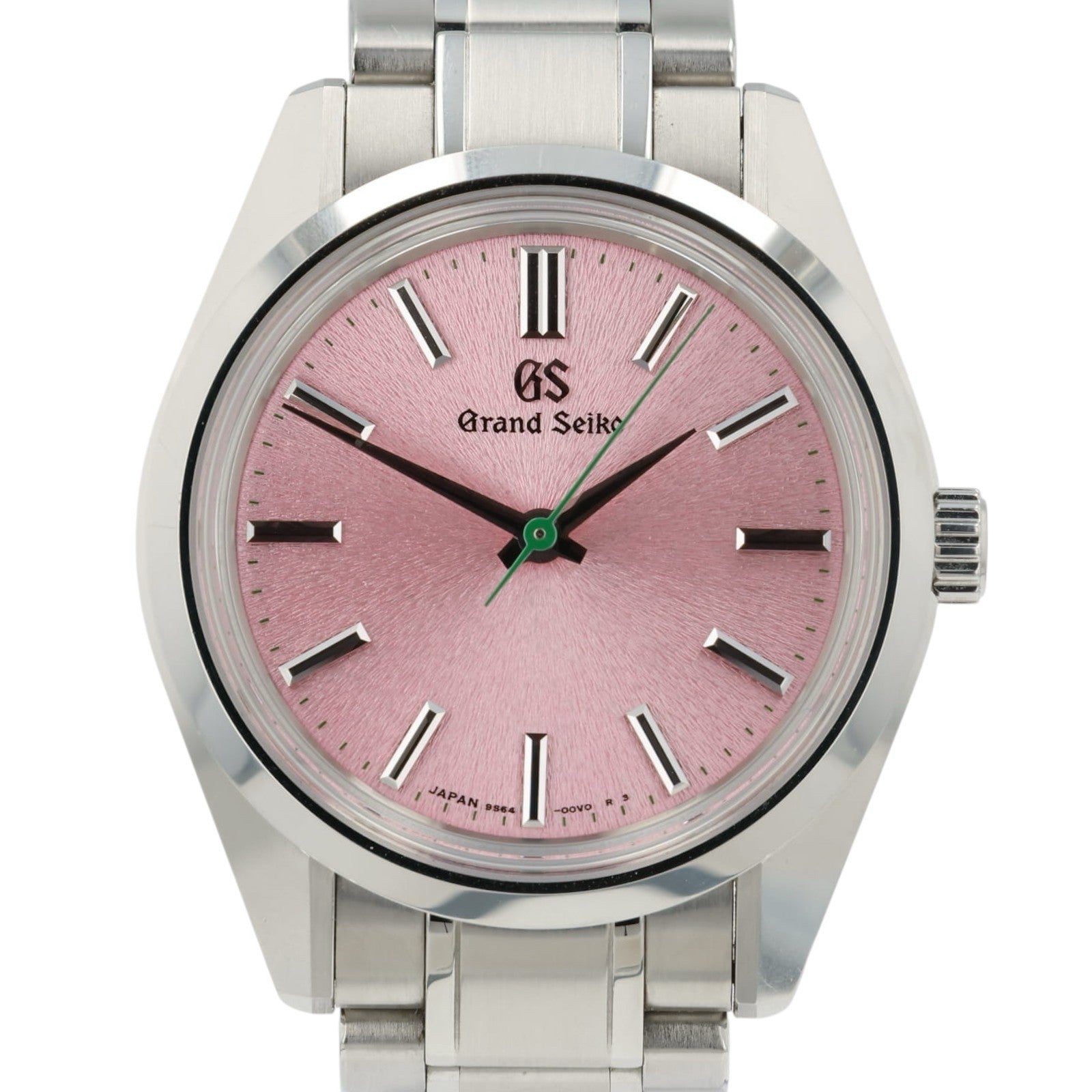 Grand Seiko Heritage Hanami Pink Dial Steel 36mm Manual Wind Men’s Watch SBGW313