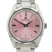 Grand Seiko Heritage Hanami Pink Dial Steel 36mm Manual Wind Men’s Watch SBGW313