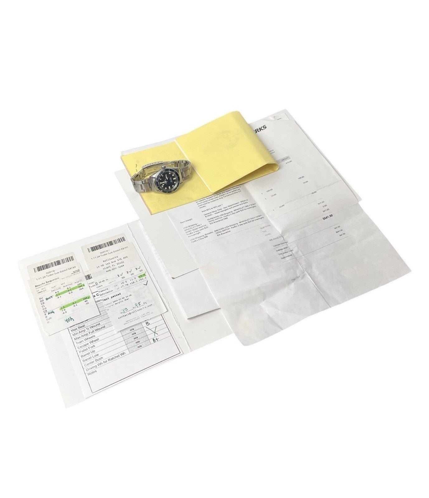 Tudor Submariner Stainless Steel Blue Dial 31mm Automatic Watch 9091/0