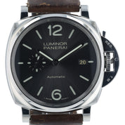 Panerai Luminor Due Stainless Steel Gray Dial 42mm Automatic Mens Watch PAM00904