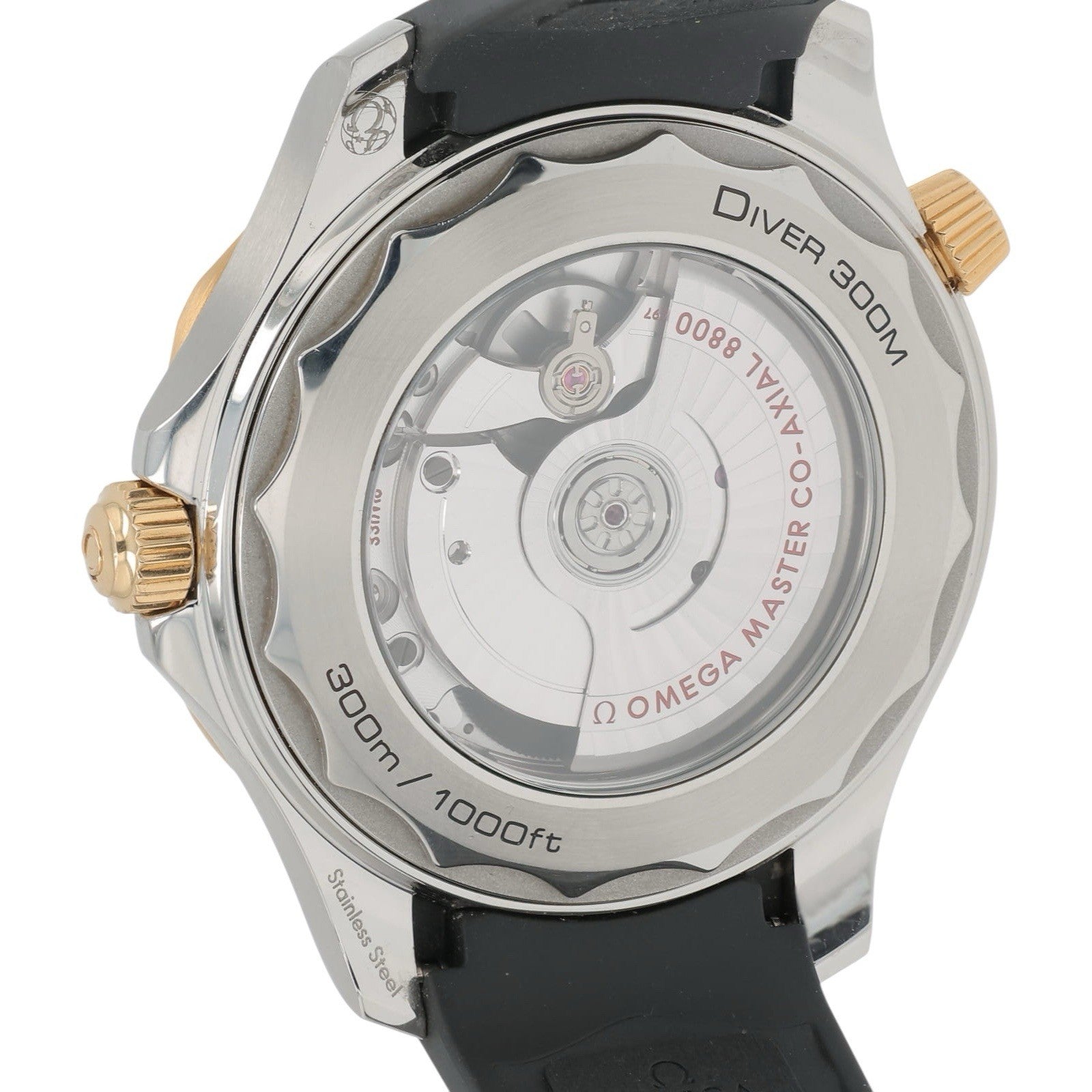 Omega Seamaster Steel & Rose Gold Black Dial 42mm Automatic 210.22.42.20.01.002