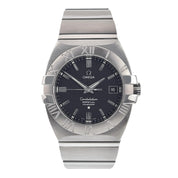Omega Constellation Stainless Steel Black Dial 38mm Quartz Mens Watch 1513.51.00