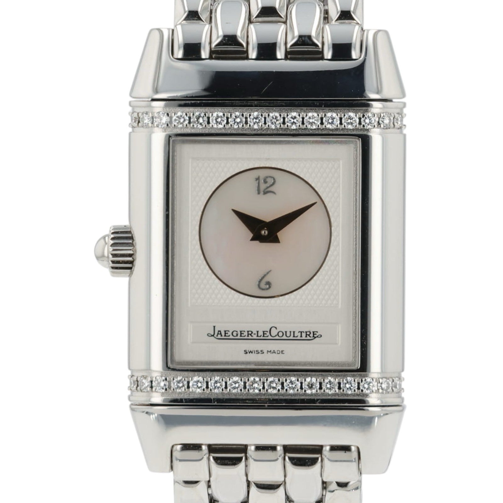 LeCoultre Reverso Duo Face Silver Dial 20mm Manual Wind Women's Watch Q2668110