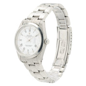Rolex Date White Dial Stainless Steel 34mm Automatic Movement Mens Watch 15200