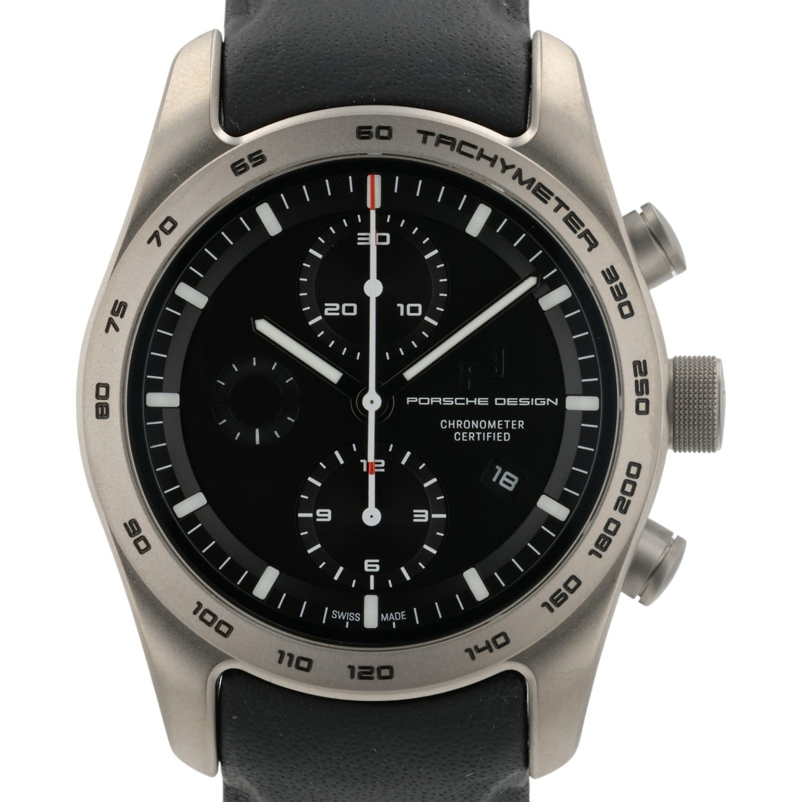 Porsche Design Black Dial Titanium 42mm Automatic Men’s Watch 6014.0001