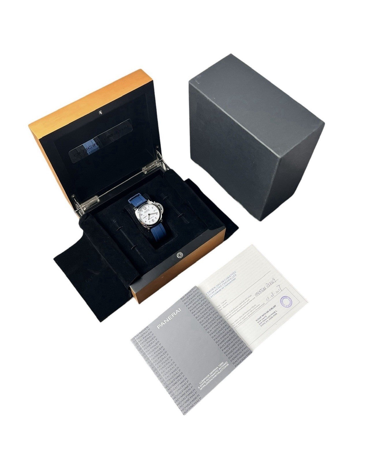 Panerai Luminor Marina Stainless Steel White Dial 42mm Automatic Mens PAM00523