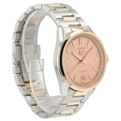 Tag Heuer Carrera Pink Dial 18k Rose Gold & Steel 36mm Automatic Unisex WBN2350
