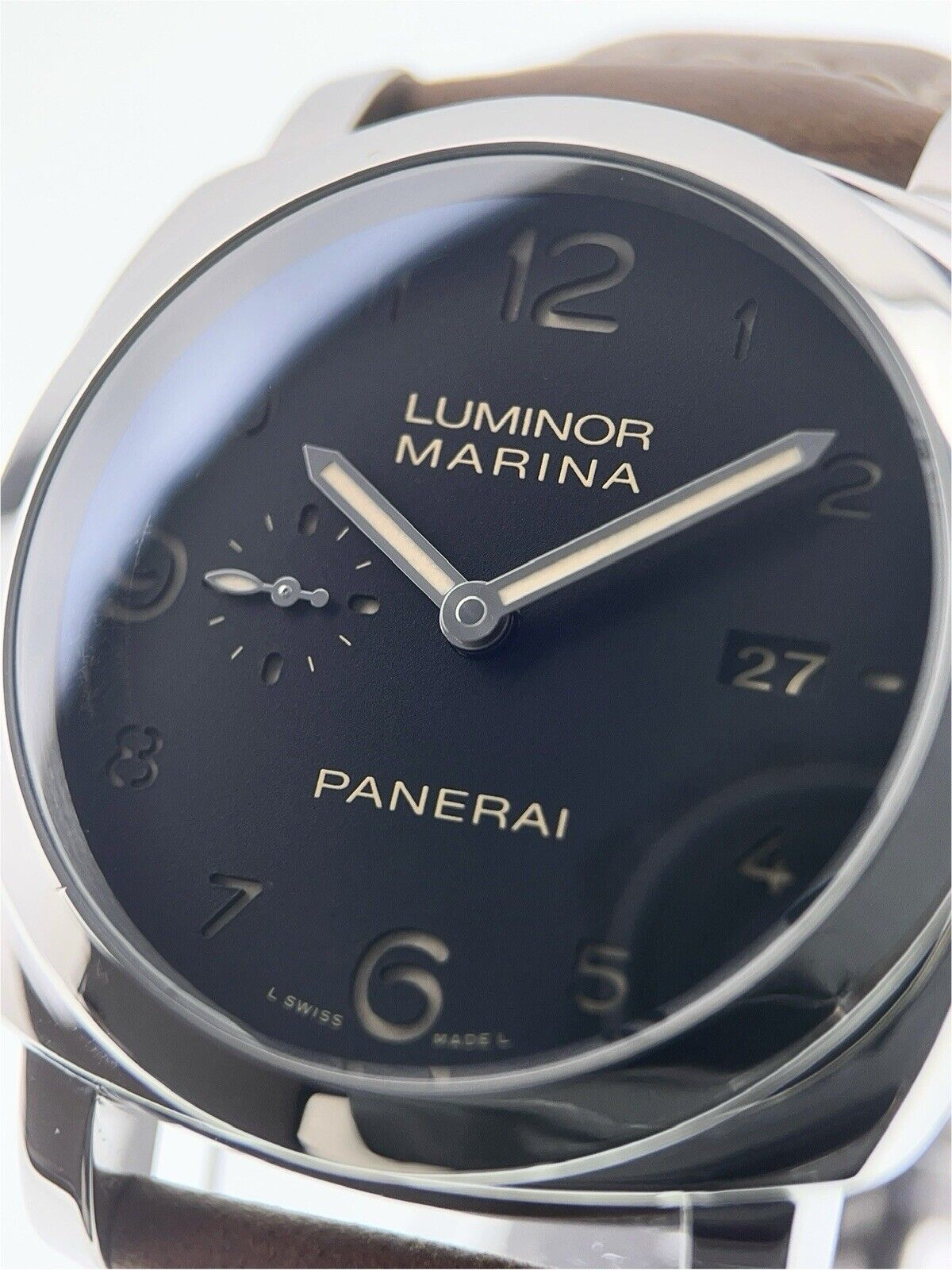 Panerai Luminor Marina 1950 3 Days Steel Black Dial 44mm Watch PAM00359 - B/P