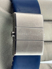 Ulysse Nardin Chronograph Steel Blue Dial 43mm Automatic Men's Watch 1503-150