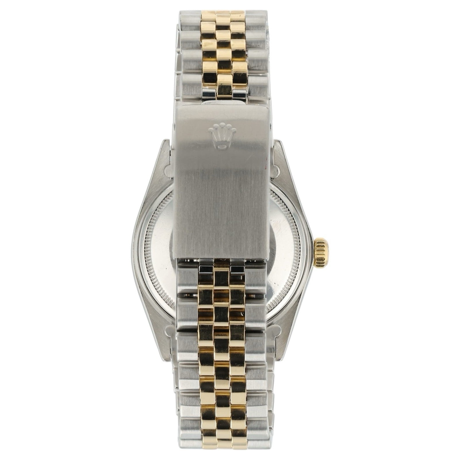 Rolex Two Tone Datejust White Dial Gold & Steel 36mm Automatic Men’s Watch 16013