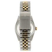 Rolex Two Tone Datejust White Dial Gold & Steel 36mm Automatic Men’s Watch 16013