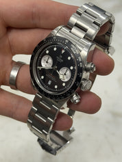 2022 Tudor Black Bay Chronograph 79360N 41mm Black Dial Stainless - Box Papers