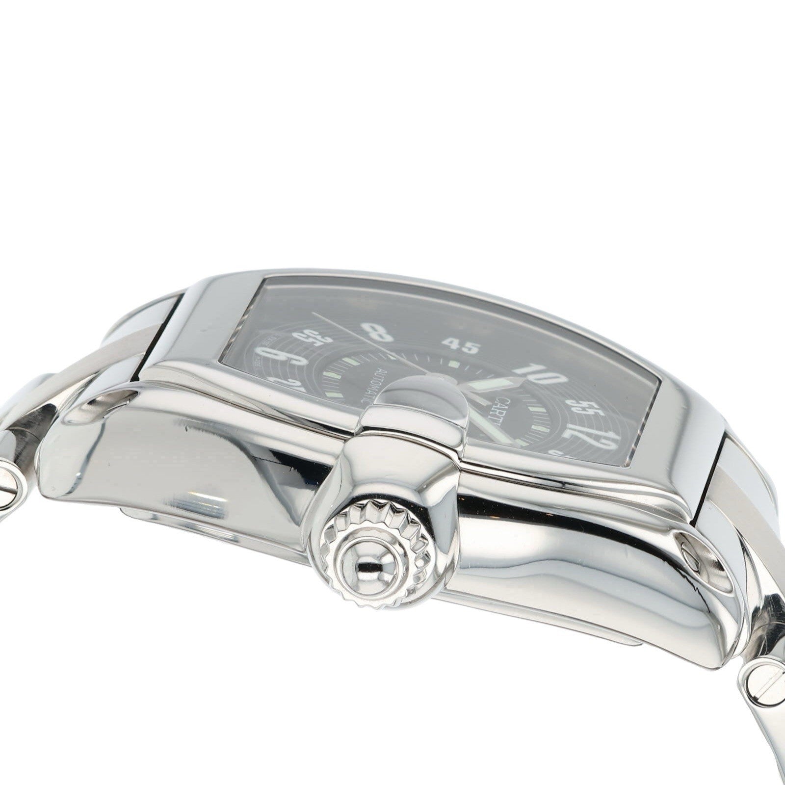 Cartier Roadster Black Dial Men's Stainless Steel Automatic Men's Watch 2510