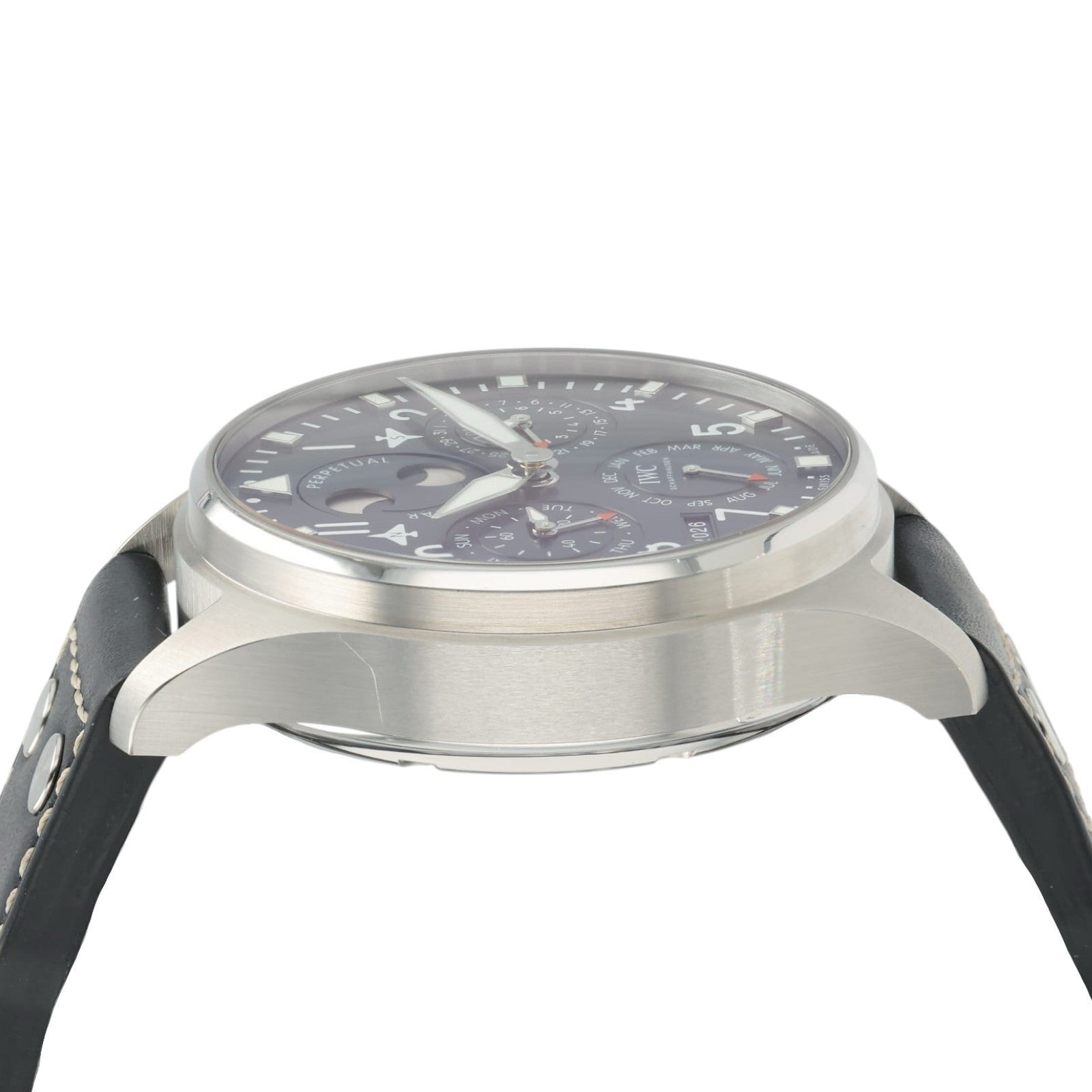 IWC Big Pilot Blue Dial Stainless Steel 46.2mm Automatic Men’s Watch IW503605