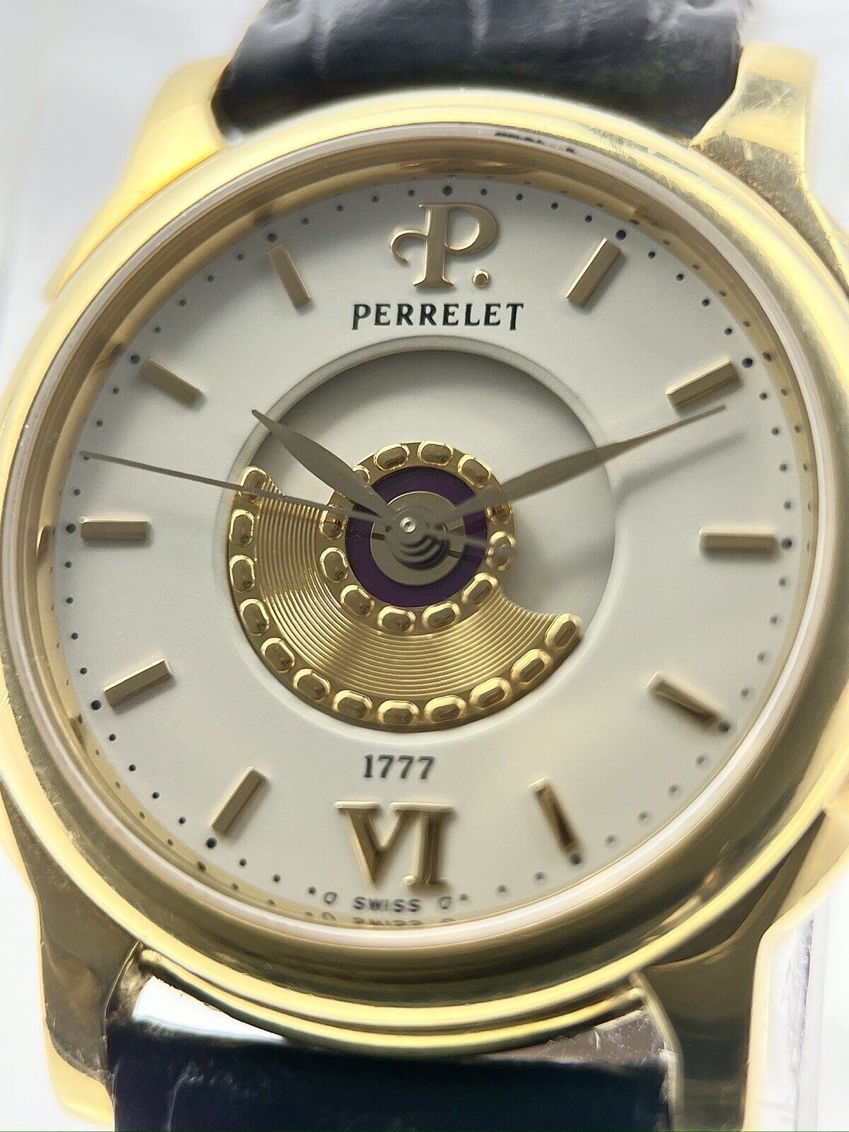 Perrelet Dispteros Double Rotor 18k Yellow Gold  Automatic 36mm Men’s Watch