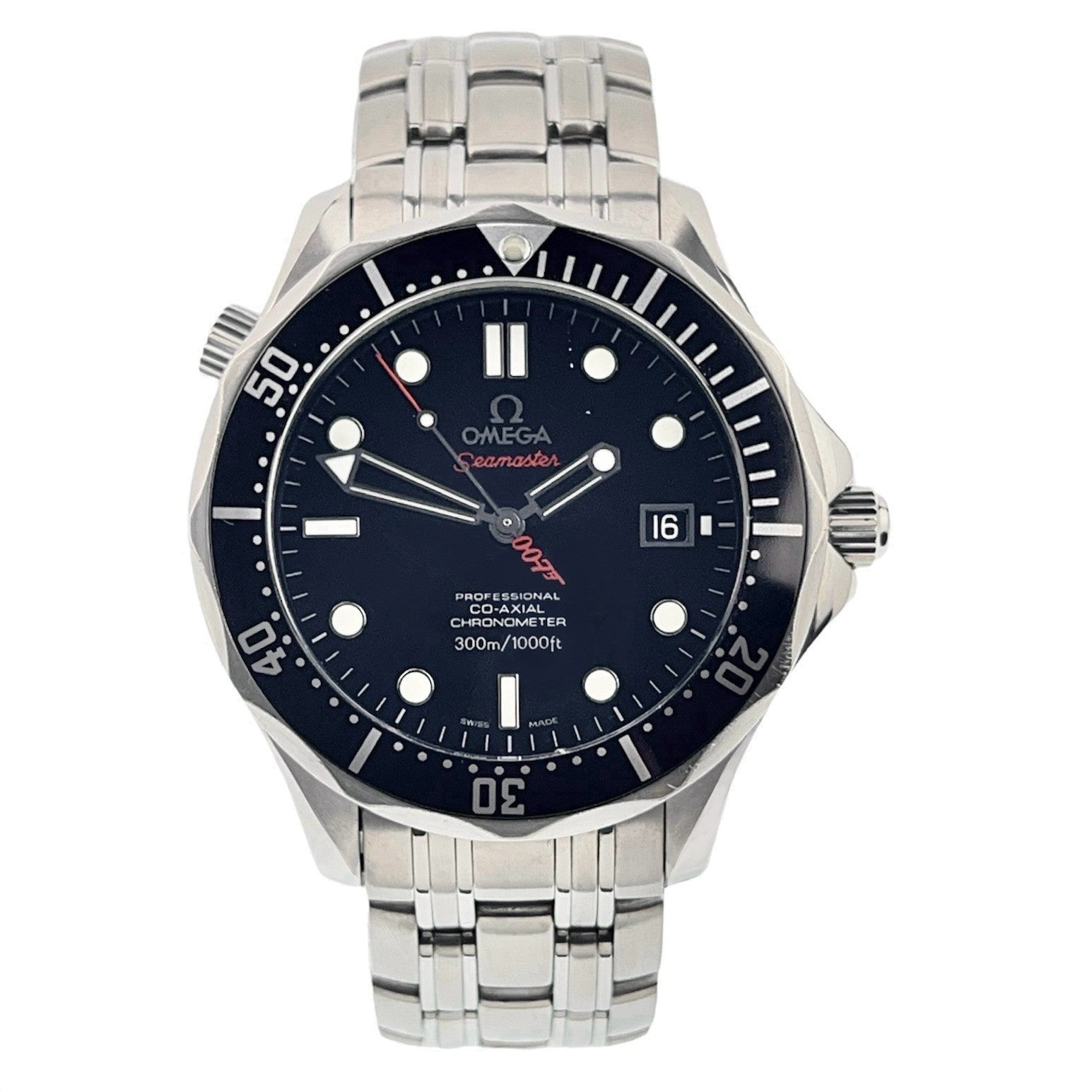 Omega Seamaster Diver Steel Black Dial 41mm Automatic Mens 212.30.41.20.01.001