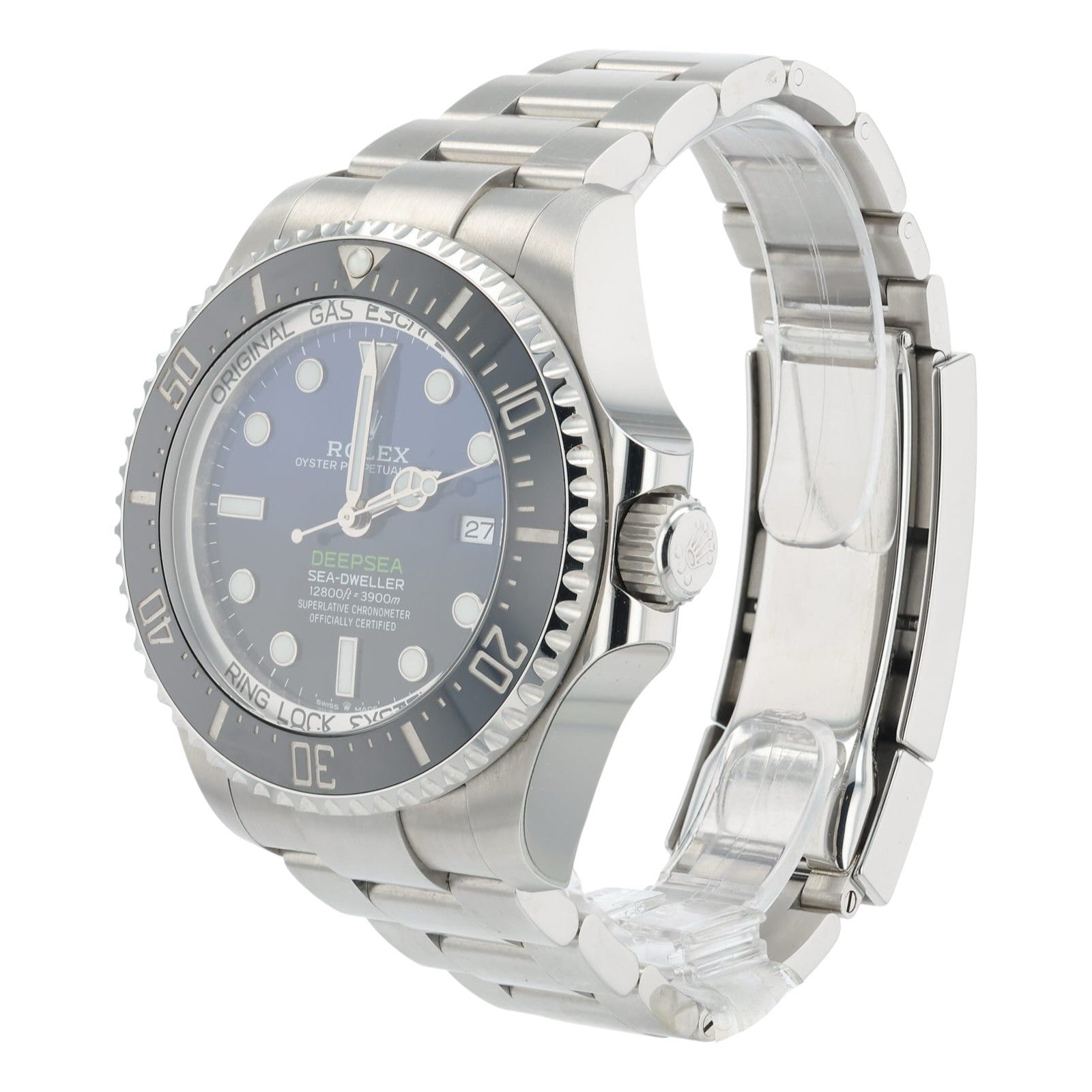 Rolex Sea-Dweller Deepsea Stainless Steel Blue Dial 44mm Automatic Mens 126660