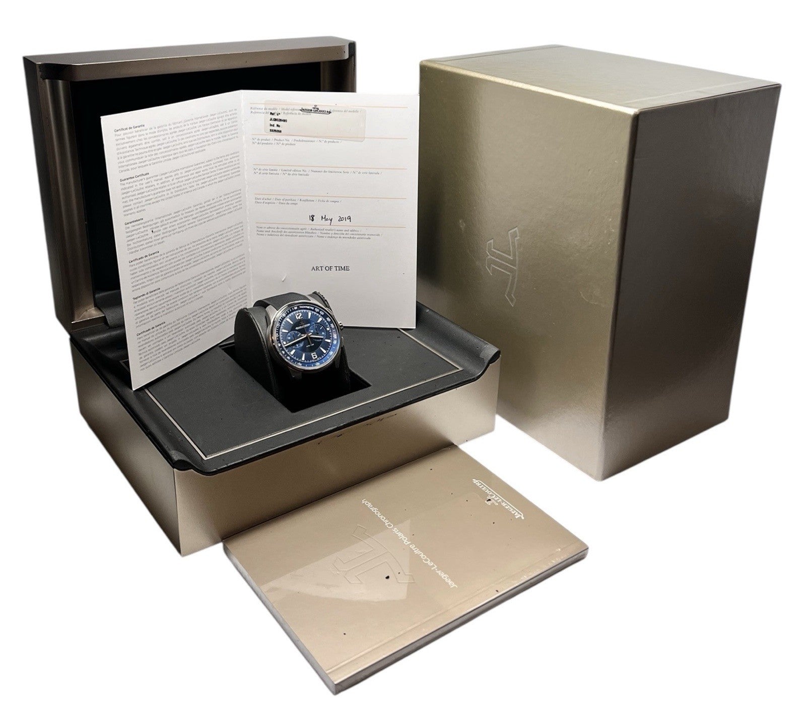 Jaeger-LeCoultre Polaris Stainless Steel Blue Dial 42mm Automatic Mens Watch