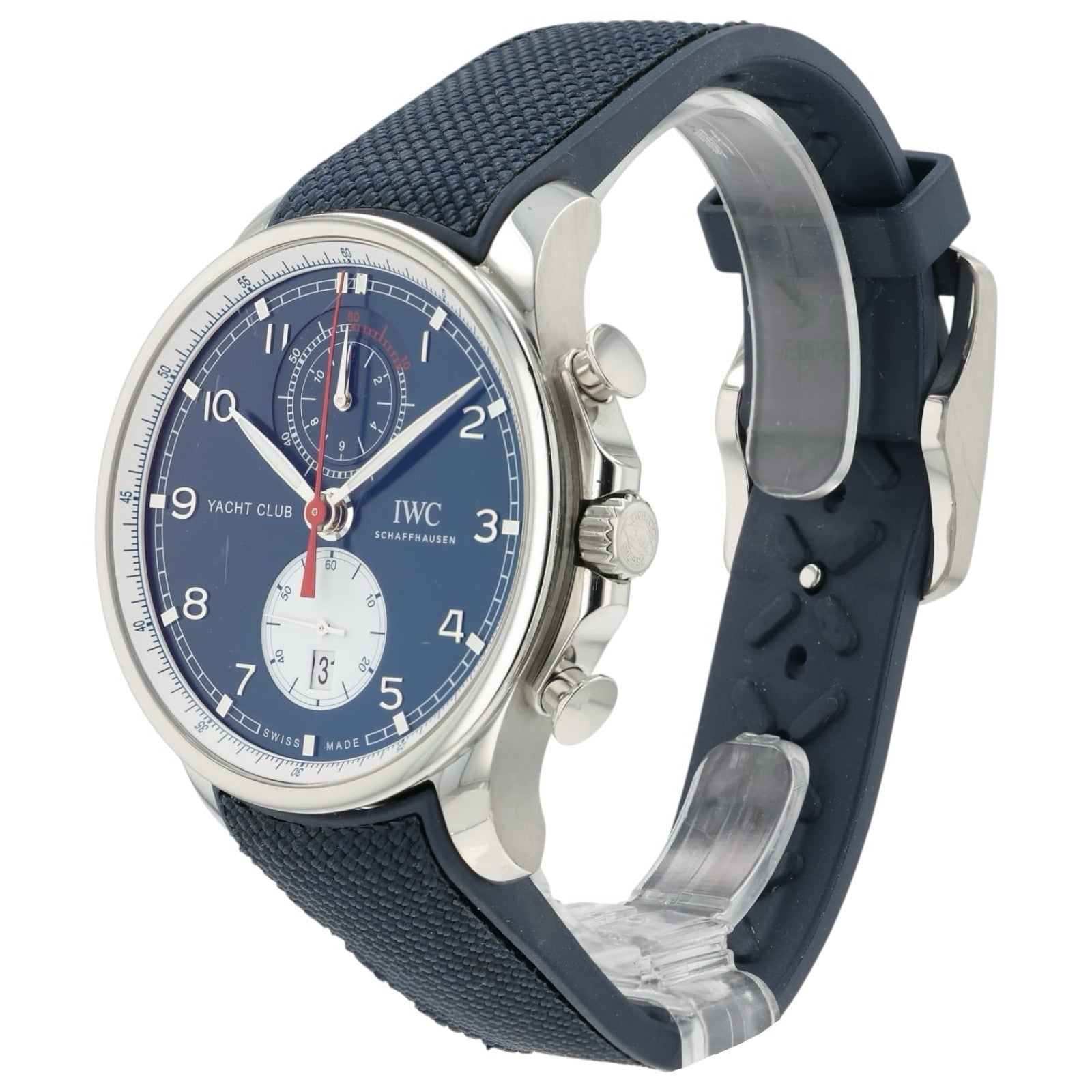 IWC Portugiesser Blue Dial Stainless Steel 44mm Automatic Men’s Watch IW390704