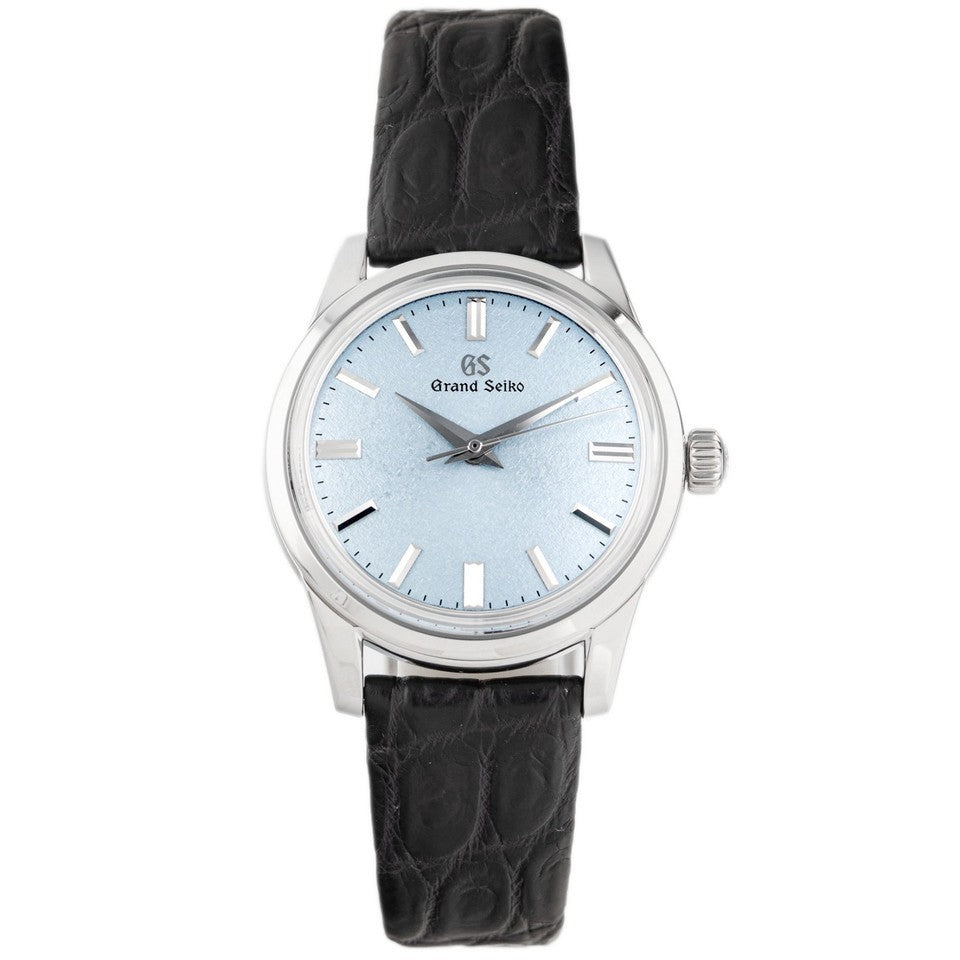 Grand Seiko Elegance Stainless Steel Blue Dial 37.3mm Watch SBGW283