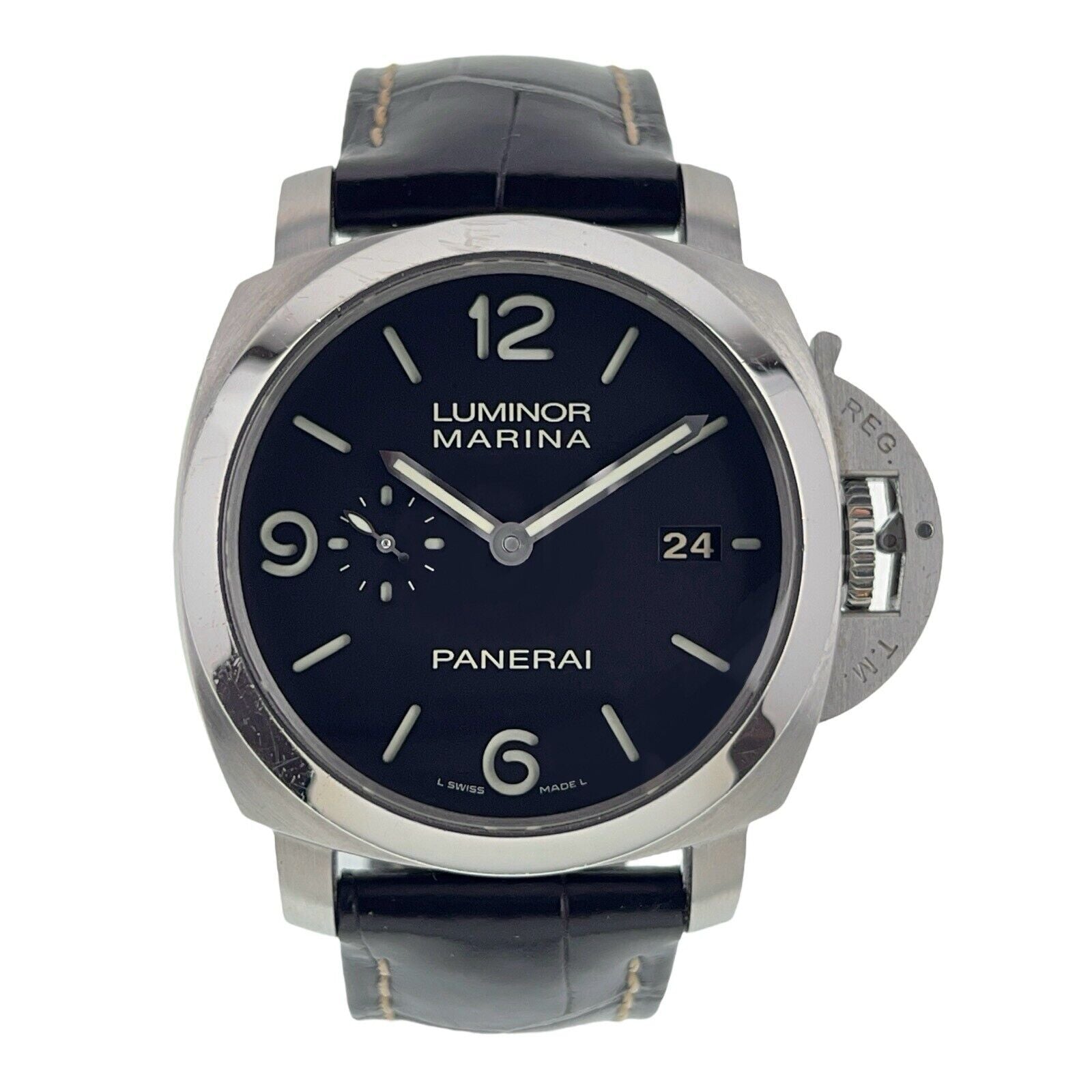 Panerai Luminor Marina 1950 3 Days Steel Black Dial 44mm Men's Watch PAM00312