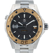 Tag Heuer Aquaracer Calibre 5 Black Dial Steel 43mm Auto Men's Watch WAJ2150
