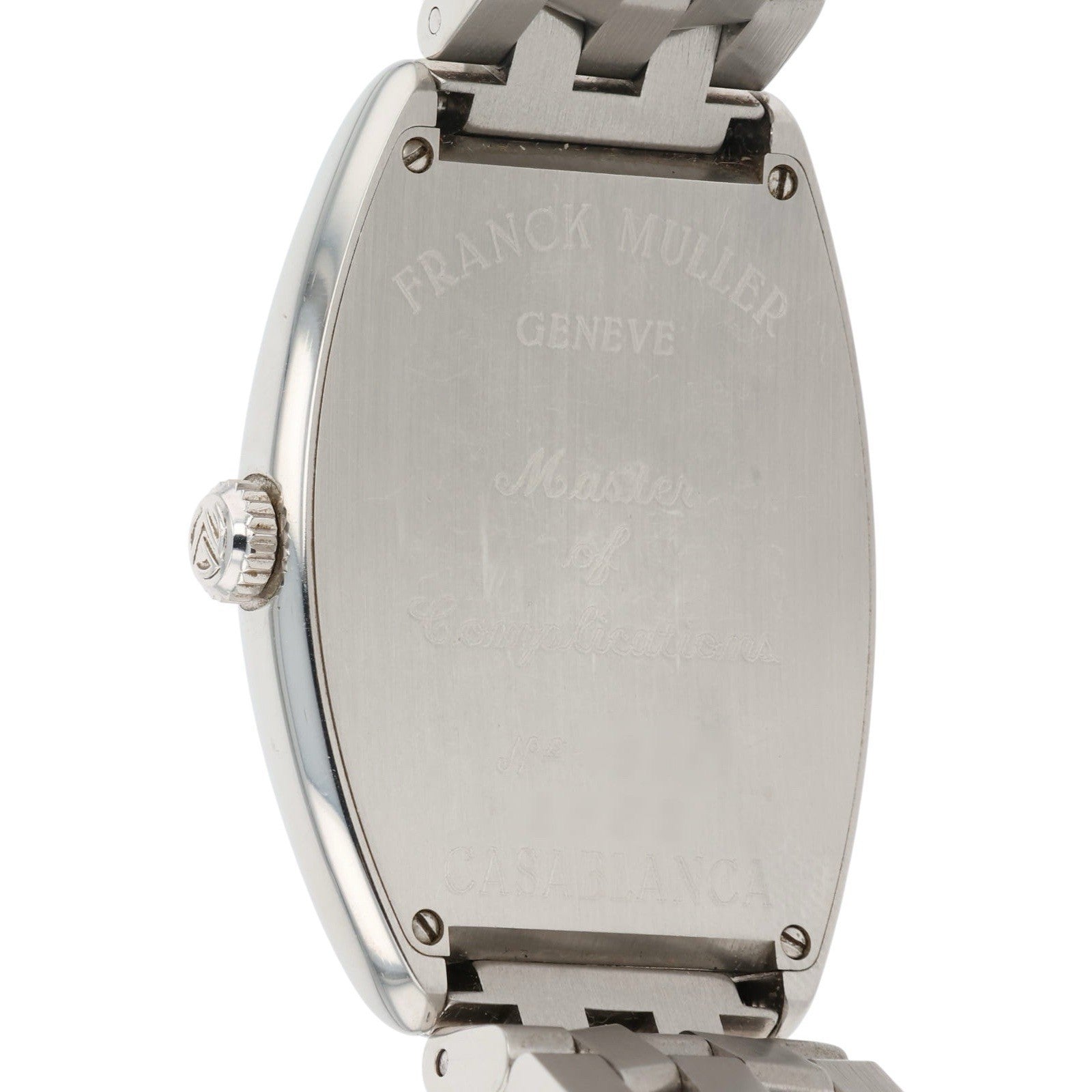 Franck Muller Casablanca Steel Salmon Dial 32mm Automatic Mens Watch 2852 SC H