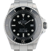 Rolex Sea-Dweller Black Dial Stainless Steel 44mm Automatic Men’s Watch 116660
