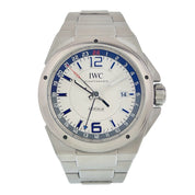 IWC Ingenieur Dual Time Steel Silver Dial 43mm Automatic Mens Watch IW324404