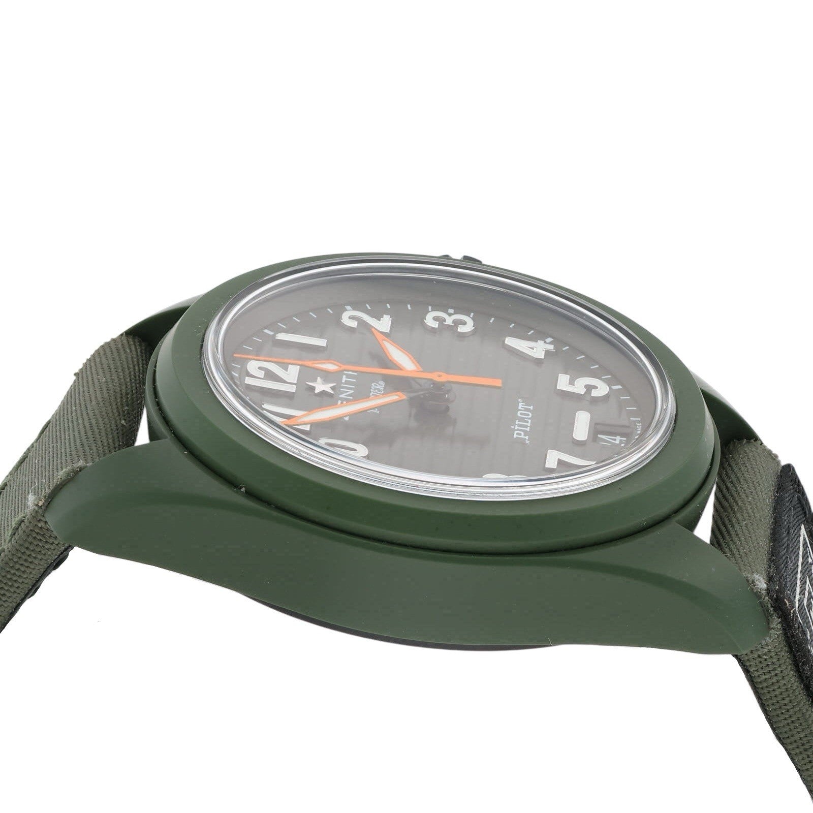 Zenith Pilot Porter Ceramic Green Dial 40mm Automatic Movement Mens 49.4001.3620