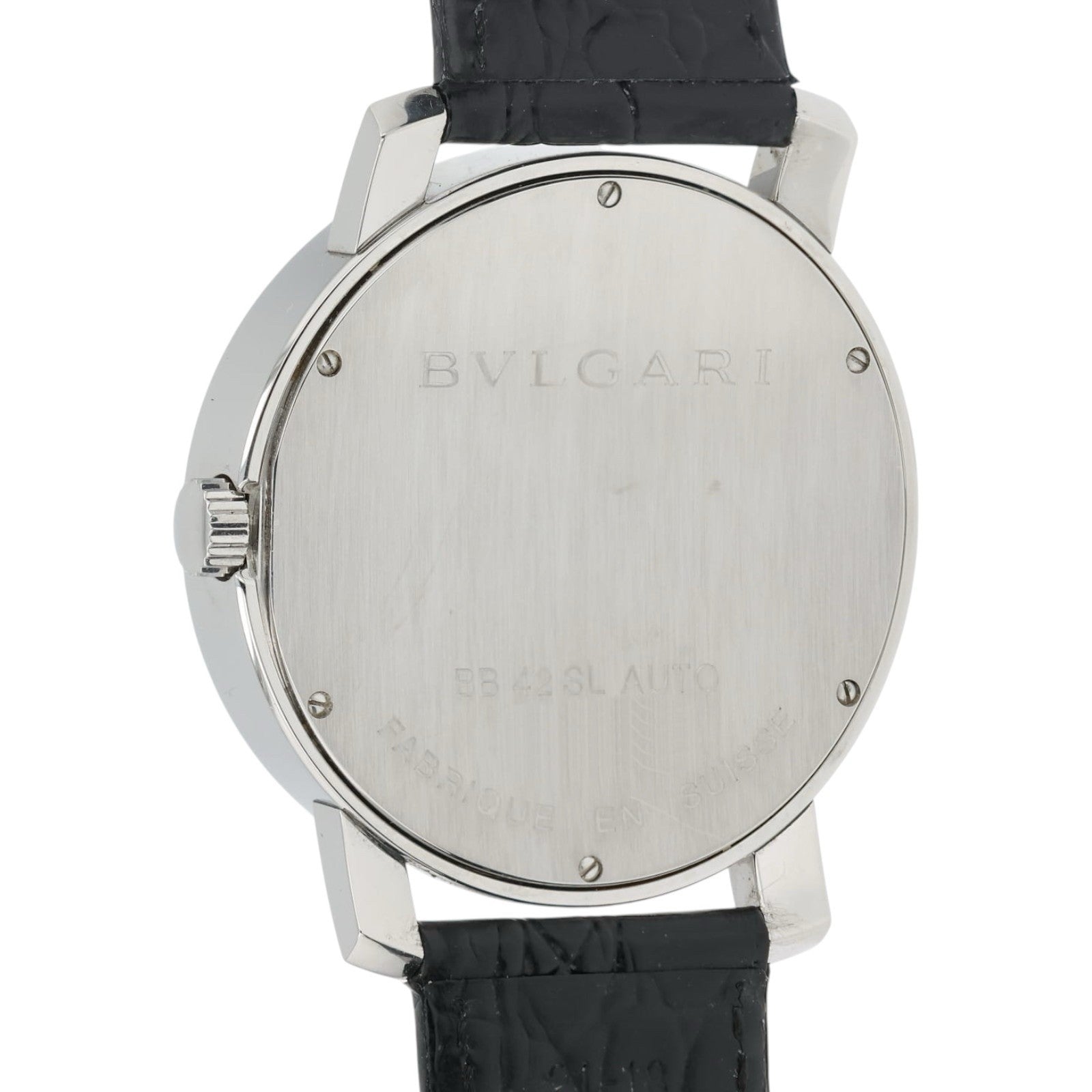 Bvlgari Chronograph White Dial Stainless Steel 42mm Automatic Men’s Watch BB42SL