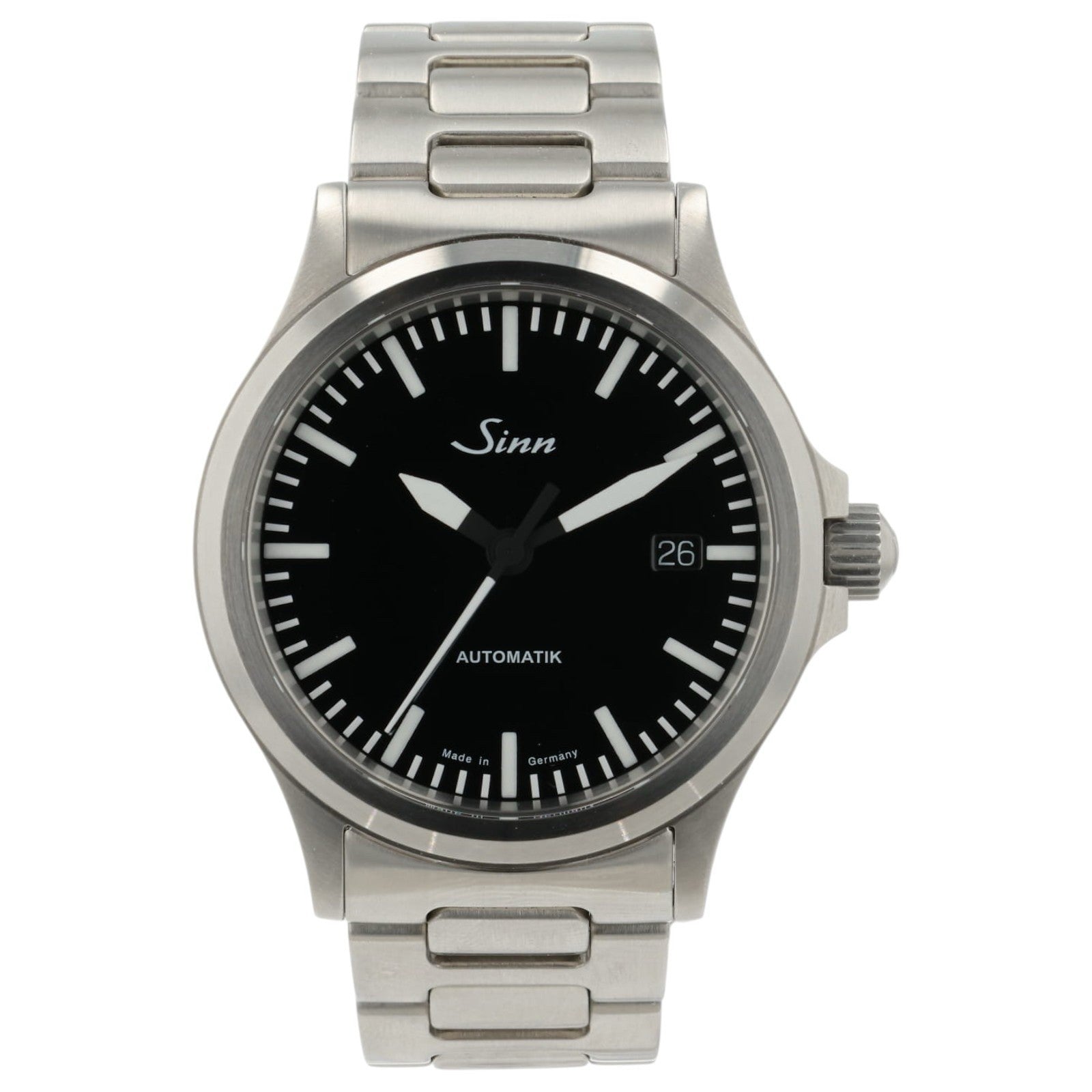 Sinn 556 Black Dial Stainless Steel 38.5mn Automatic Movement Men’s Watch 556