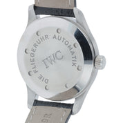 IWC Pilot Mark Stainless Steel Black Dial 38mm Automatic Men’s Watch IW325301