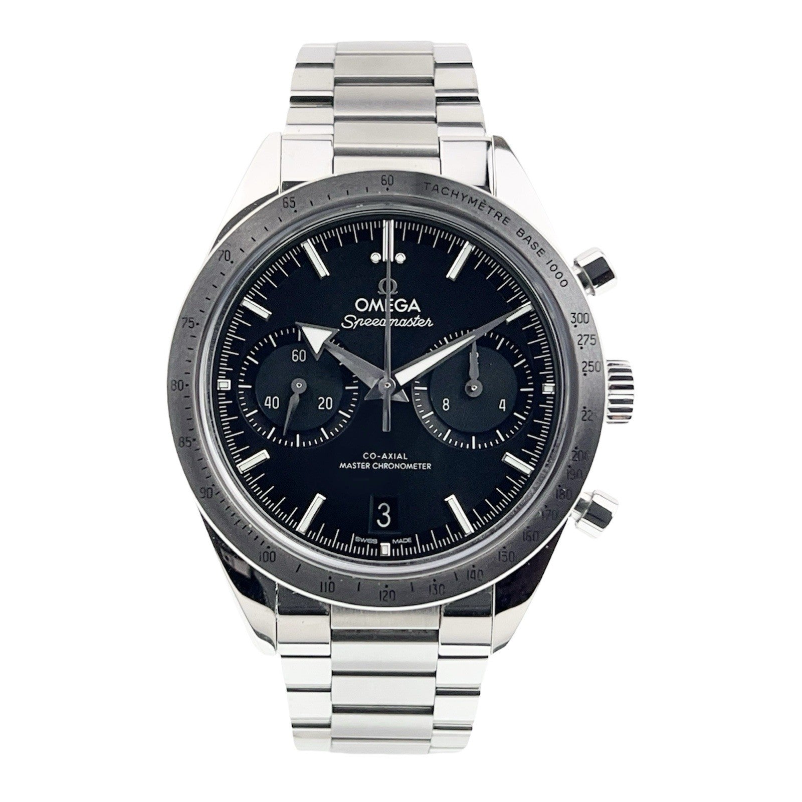 Omega Speedmaster Steel GREEN Dial 40.5mm Manual Wind Watch 332.12.41.51.10.001
