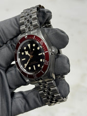 2024 TUDOR Black Bay Men's Red Bezel 41mm Automatic 7941A1A0RU Box & Papers