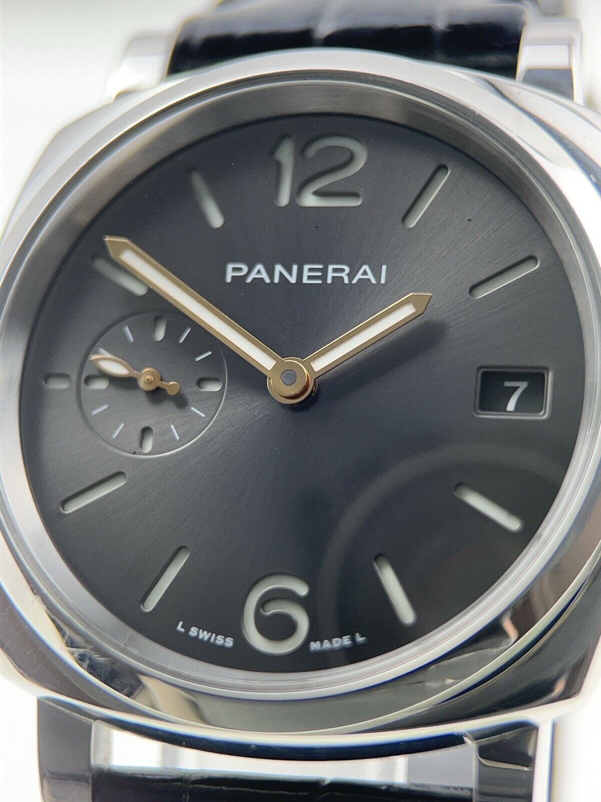 Panerai Luminor Due Steel Gray Dial 38mm Automatic Men’s Watch PAM01247