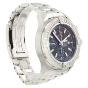 Breitling Super Avenger Black Dial Stainless Steel 48mm Automatic Men’s A13375