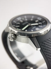 IWC Aquatimer Stainless Steel Black Dial 42mm Automatic Men’s Watch IW329001