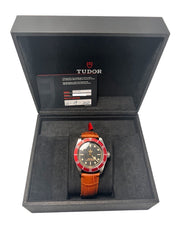 Tudor Black Bay Stainless Steel Red 41mm Automatic Men’s Watch 79230R